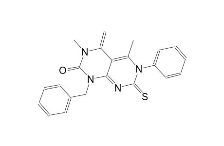 1-benzyl-3,5-dimethyl-4-methylene-6-phenyl-7-thioxo-3,4,6,7-tetrahydropyrimido[4,5-d]pyrimidin-2(1H)-one