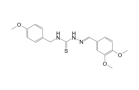 3,4-dimethoxybenzaldehyde N-(4-methoxybenzyl)thiosemicarbazone