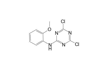 1,3,5-Triazin-2-amine, 4,6-dichloro-N-(2-methoxyphenyl)-