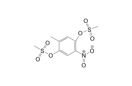 1,4-Benzenediol, 2-methyl-5-nitro-, dimethanesulfonate (ester)