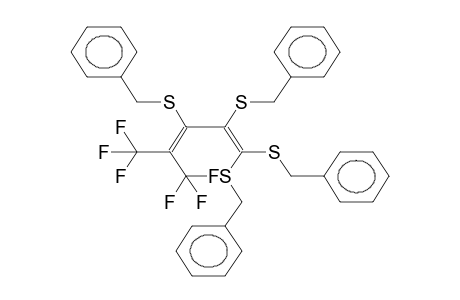 TRANS-2,3,4,4-TETRAKIS(BENZYLTHIO)-1,1-BIS(TRIFLUOROMETHYL)-1,3-BUTADIENE