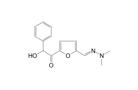 2-Furancarboxaldehyde, 5-(2-hydroxy-2-phenylacetyl)-, dimethylhydrazone