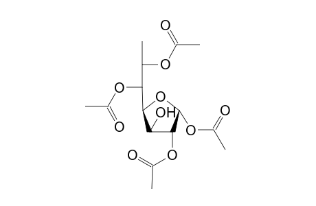 2,3,5,7-tetra-0-acetyl-1,6-anhydro-Dglycero-D-galacto-heptofuranose