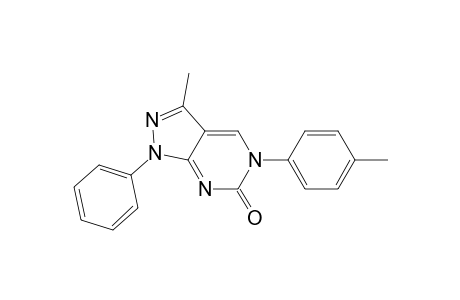 3-Methyl-1-phenyl-5-(p-tolyl)pyrazolo[3,4-d]pyrimidin-6-one