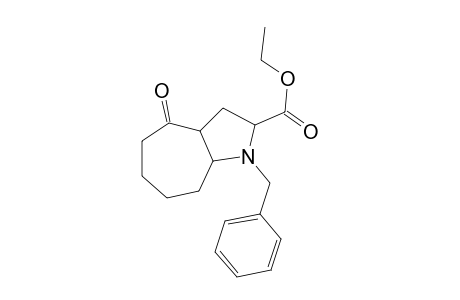 Ethyl 1-benzyl-4-oxo-octahydrocyclohepta[B]pyrrole-2-carboxylate