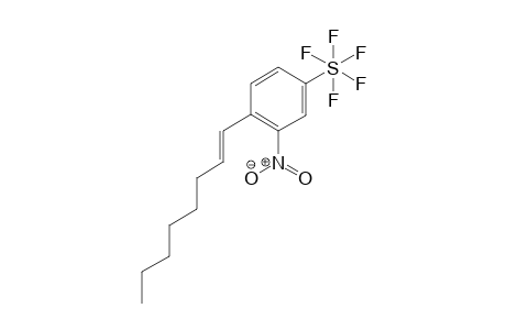 (E)-2-Nitro-1-(oct-1-en-1-yl)-4-(pentafluorosulfanyl)benzene