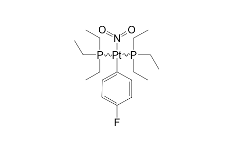 TRANS-NITRO-4-FLUOROPHENYL-BIS-(TRIETHYLPHOSPHINE)-PLATINUM-(II)