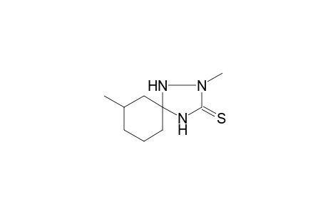 2,7-Dimethyl-1,2,4-triaza-spiro[4.5]decane-3-thione