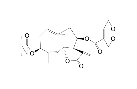 EUCCANNABINOLIDE,3-DESACETYL,3-ISOVALEROYL