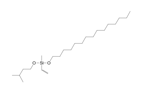 Silane, methylvinyl(3-methylbutoxy)pentadecyloxy-