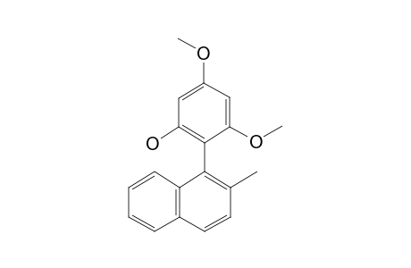 rac-1-(2',4'-Dimethoxy-6'-hydroxyphenyl)-2-methylnaphthalene