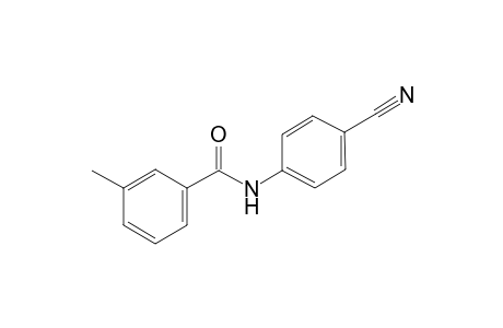 benzamide, N-(4-cyanophenyl)-3-methyl-
