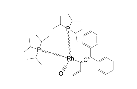 TRANS-[RH(1-ETA-C(CH=CH2)=C=CPH2)(CO)(P-ISOPR3)2]