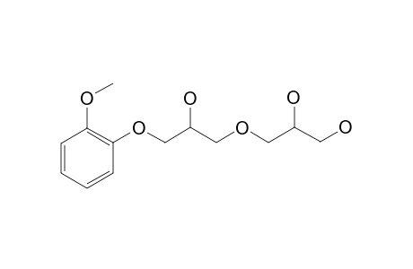 1-Methoxy-2-{3'-(2'',3''-dihydroxypropoxy)-2'-hydroxy}propoxybenzene