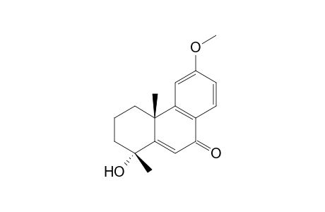 4.alpha.-Hydroxy-12-methoxy-18-norpodocarpa-5,8,11,13-tetraen-7-one