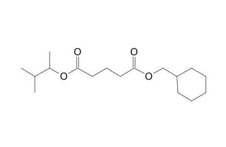 Glutaric acid, cyclohexylmethyl 3-methylbut-2-yl ester