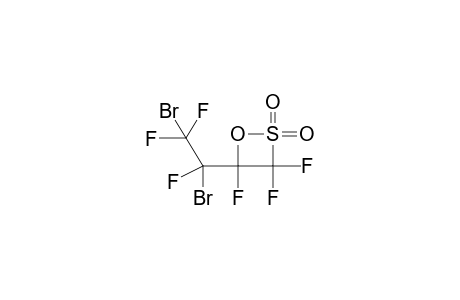 4-(1',2'-DIBROMOTRIFLUOROETHYL)-3,3,4-TRIFLUORO-1-OXA-2-THIACYCLOBUTAN-2,2-DIOXIDE