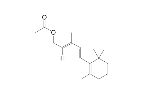 [(2E,4E)-3-methyl-5-(2,6,6-trimethyl-1-cyclohexenyl)penta-2,4-dienyl] acetate