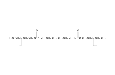 hexamethylenedicarbamic acid, bis[2-(diethylamino)ethyl]ester