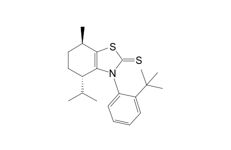 (4S,7R)-3-(2-tert-butylphenyl)-4-isopropyl-7-methyl-4,5,6,7-tetrahydro-1,3-benzothiazole-2-thione