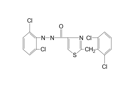 2-(2,6-dichlorobenzyl)-4-thiazolecarboxylic acid, 2-(2,6-dichlorophenyl)hydrazide
