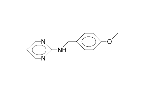 2-[(p-methoxybenzyl)amino]pyrimidine