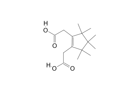 2-[2-(carboxymethyl)-3,3,4,4,5,5-hexamethyl-1-cyclopentenyl]acetic acid