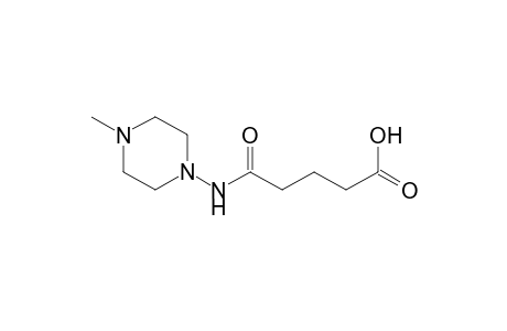 Pentanedioic acid, monoamide, N-(4-methyl-1-piperazinyl)-