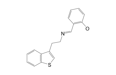 o-{N-[2-(benzo[b]thien-3-yl)ethyl]formimidoyl}phenol