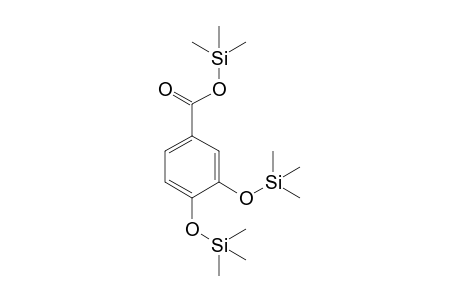 Benzoic acid,3,4-bis[(trimethylsilyl)oxy]-,trimethylsilyl ester