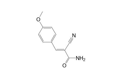 PARA-METHOXY-(E)-(ALPHA-CYANO)-CINNAMAMIDE