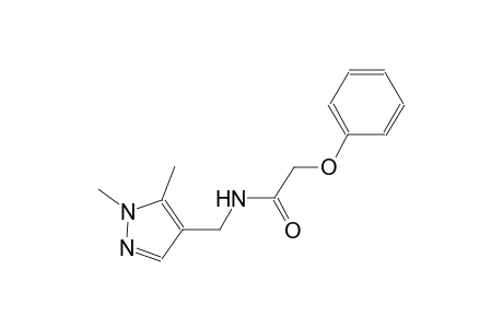 N-[(1,5-dimethyl-1H-pyrazol-4-yl)methyl]-2-phenoxyacetamide