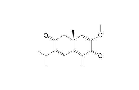8-OXO-ARGENTONE;2-METHOXY-EUDESMA-1,4,6-TRIEN-3,8-DIONE