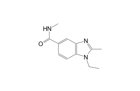 1-Ethyl-N,2-dimethyl-5-benzimidazolecarboxamide