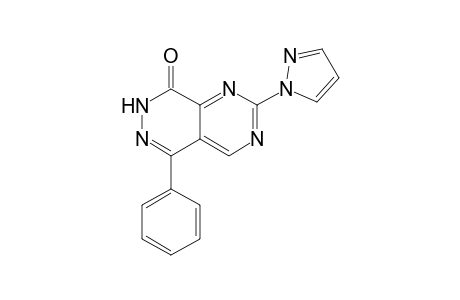 5-Phenyl-2-(1H-pyrazol-1-yl)pyrimido[4,5-d]pyridazin-8(7H)-one
