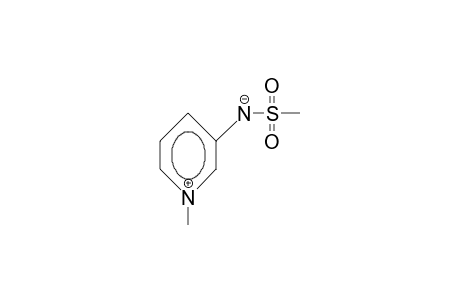 1-METHYL-3-(METHYLSULFONAMIDO)PYRIDINIUM HYDROXIDE, INNER SALT