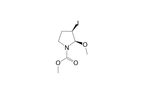 Methyl (2R*,3R*)-3-Iodo-2-methoxy-1-pyrrolidinecarboxylate