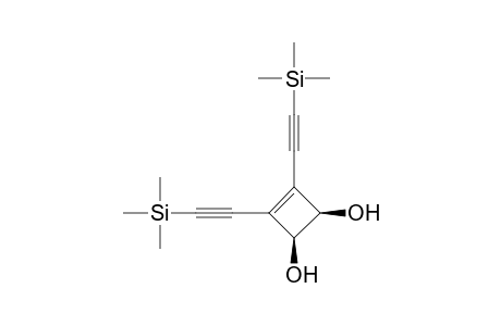 CIS-3,4-BIS-[(TRIMETHYLSILYL)-ETHYNYL]-3-CYCLOBUTENE-1,2-DIOL