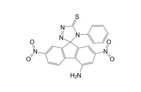 4-AMINO-2,7-DINITRO-4'-PHENYL-4',5'-DIHYDROSPIRO-[FLUOREN-9,3'-(1,2,4-TRIAZOLE)]-5'-THIONE