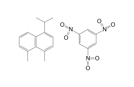 4,5-dimethyl-1-isopropylnaphthalene, compound with 1,3,5-trinitrobenzene