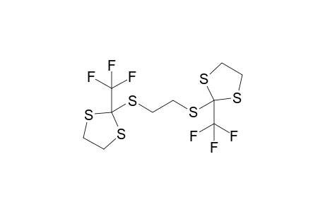 1,3-Dithiolane, 2,2'-[1,2-ethanediylbis(thio)]bis[2-(trifluoromethyl)-