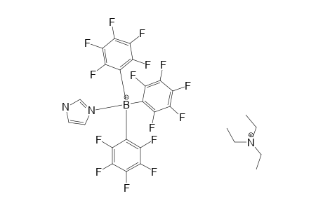 TRIETHYLAMMONIUM-[TRIS-(PENTAFLUOROPHENYL)]-(1H-IMIDAZOL-1-YL)-BORATE