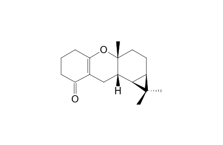 1,2-(DIMETHYLMETHANO)-4-ALPHA-METHYL-2,3,4,4A,5,6,7,8,9,9A-DECADEHYDRO-1H-XANTHEN-8-ONE