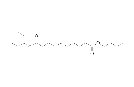 Sebacic acid, butyl 2-methylpent-3-yl ester