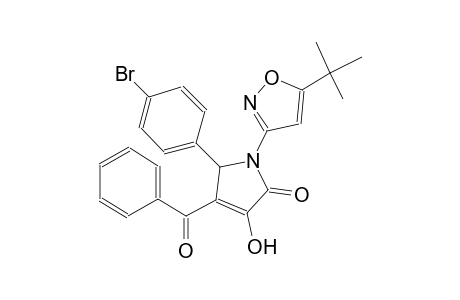 4-benzoyl-5-(4-bromophenyl)-1-(5-tert-butyl-3-isoxazolyl)-3-hydroxy-1,5-dihydro-2H-pyrrol-2-one