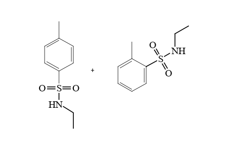 n-Ethyl o,p-toluene sulfonamide