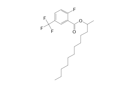 2-Fluoro-5-trifluoromethylbenzoic acid, 2-dodecyl ester