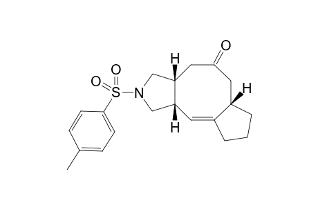 (3S*, 7R*, 11S*)-N-Tosyl-5-azatricyclo[9.3.0.0(3,7)]tetradec-1-ene-9-one