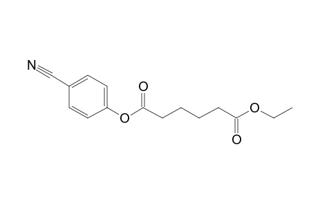 Adipic acid, 4-cyanophenyl ethyl ester