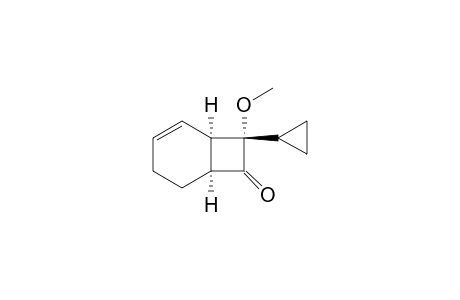 8-CYCLOPROPYL-8-METHOXYBICYCLO-[4.2.0]-OCT-2-EN-7-ONE